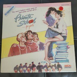 PRIVATE SCHOOL FOR GIRLS LASERDISC BETSY RUSSELL PHOEBE CATES MODINE RARe